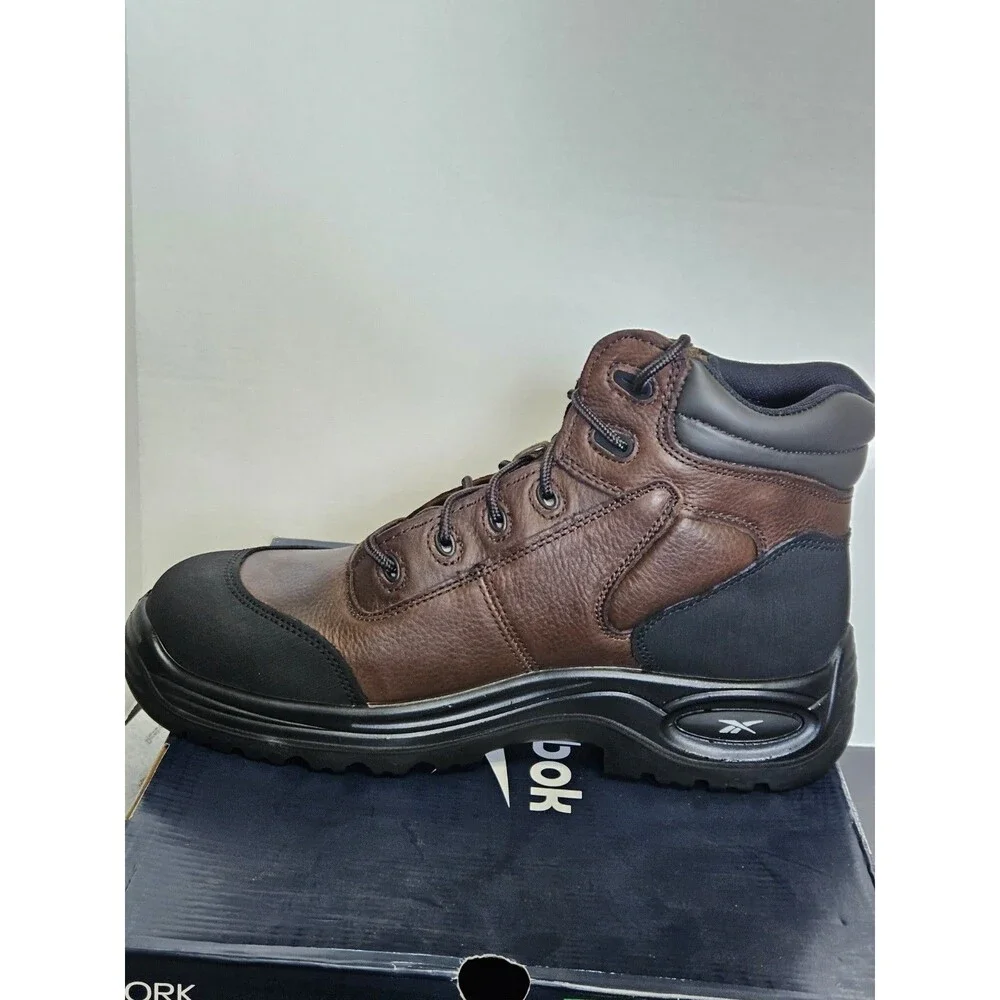 Sz 11.5 - Reebok Work Men's Trainex Comp Toe Work Boot Esd Dark Brown